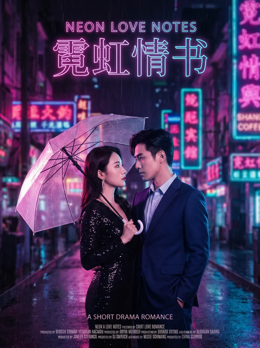 凌晨三点看的视频 热播都市爱情短剧 - 霓虹情书海报